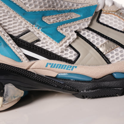 Balenciaga Runner Black Champagne Blue