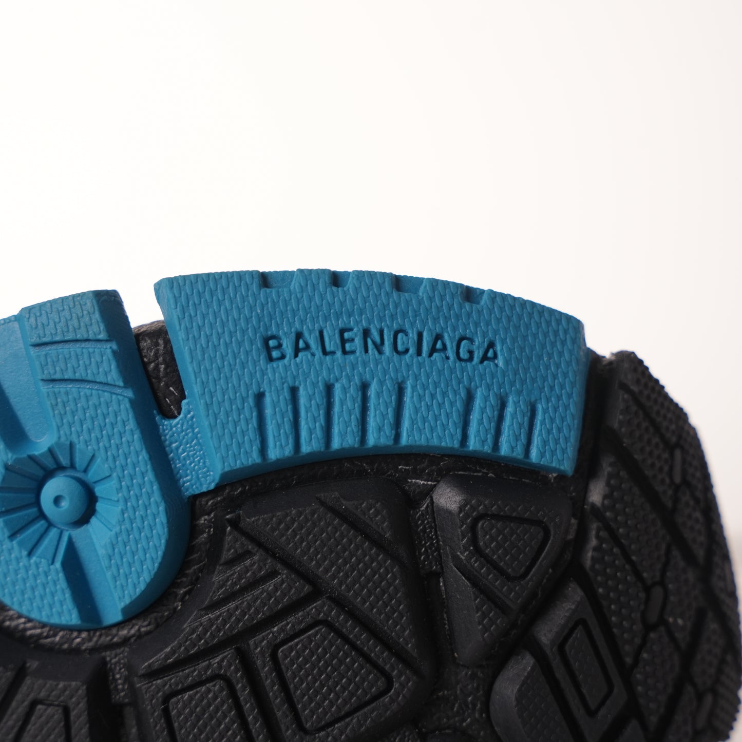 Balenciaga Runner Black Champagne Blue
