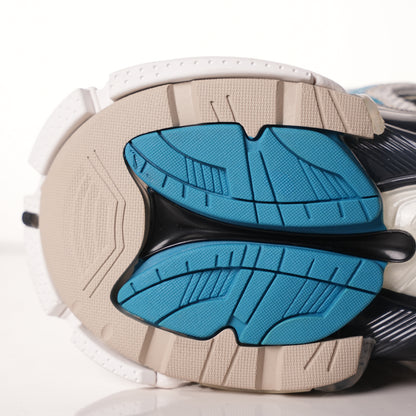 Balenciaga Runner Black Champagne Blue