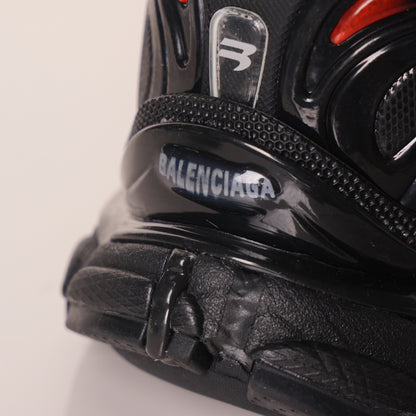 Balenciaga Runner Black And Red Characters 677402 W3RB1 0102