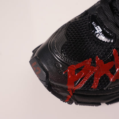 Balenciaga Runner Black And Red Characters 677402 W3RB1 0102