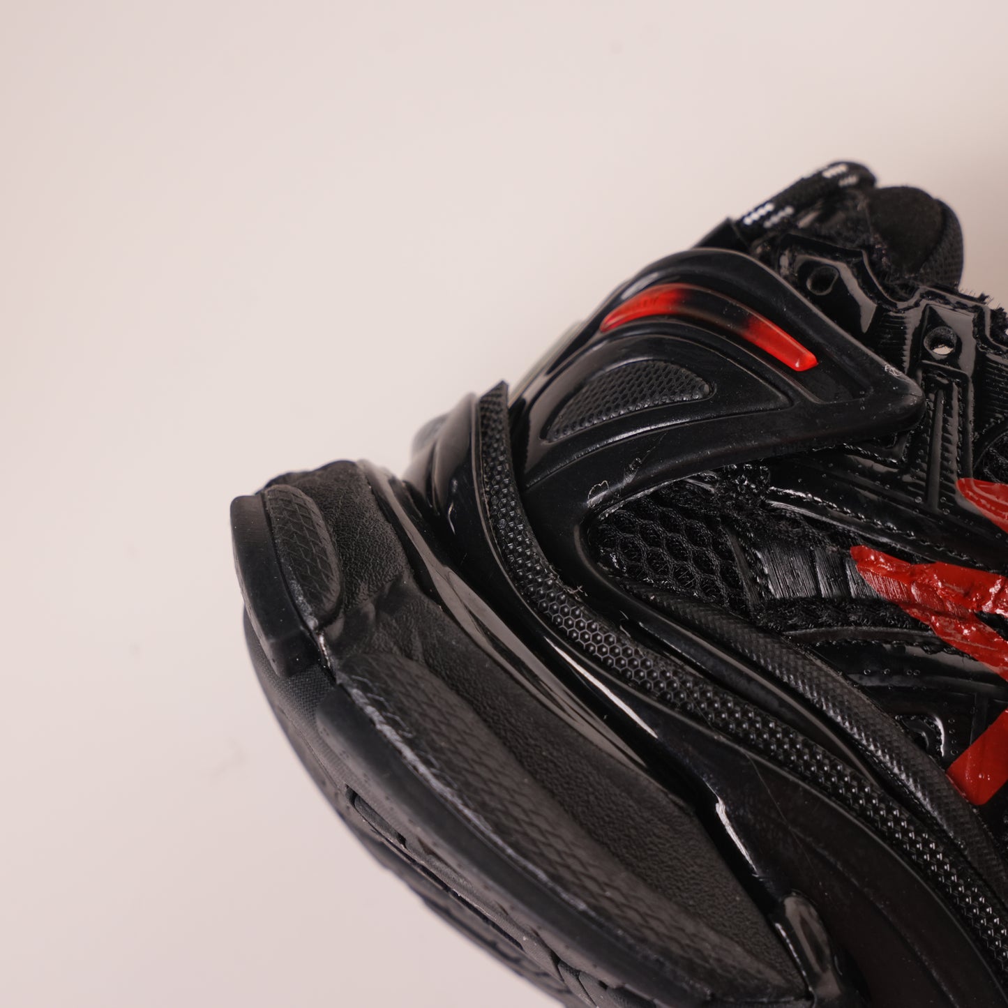 Balenciaga Runner Black And Red Characters 677402 W3RB1 0102
