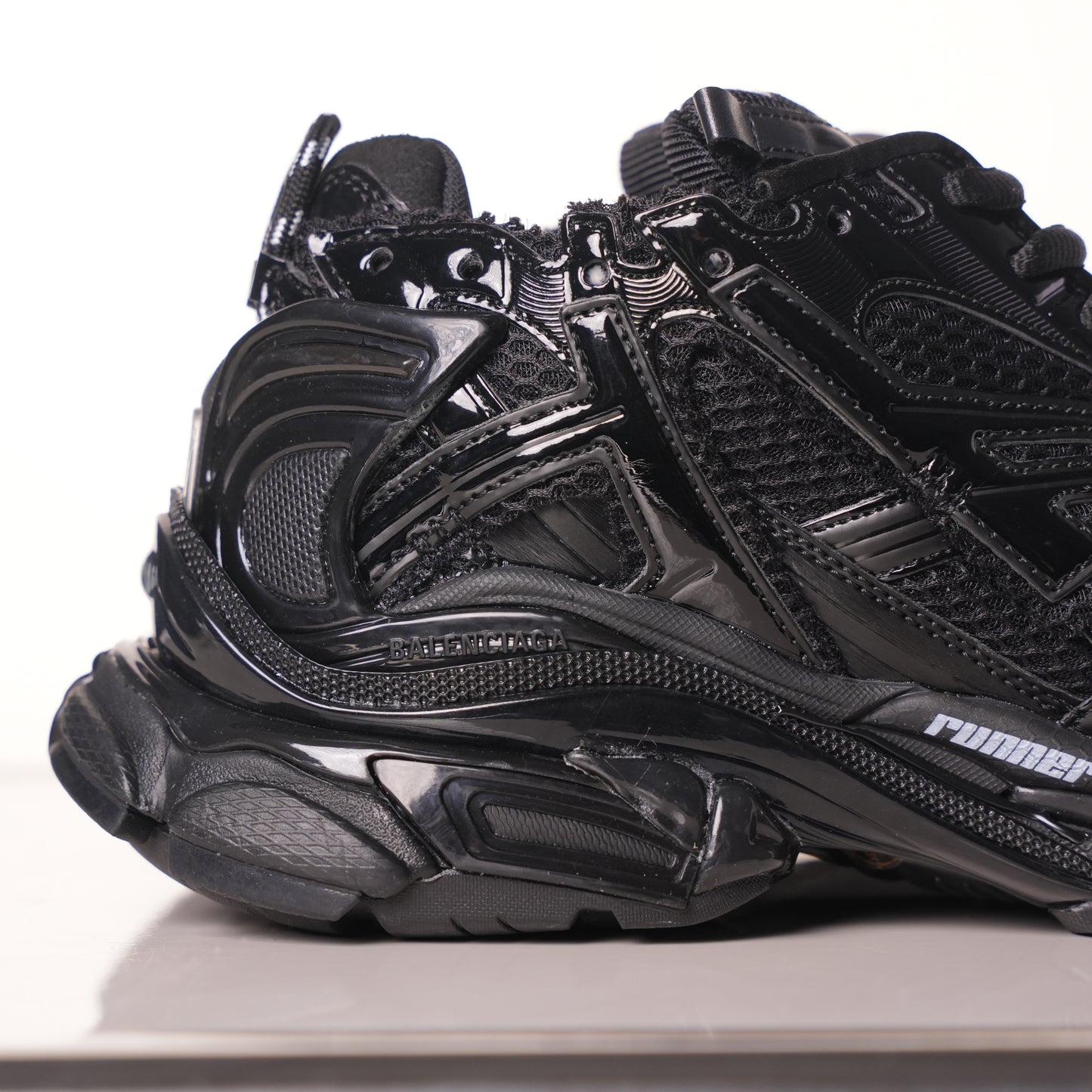 Balenciaga Runner Sneaker All Black 772767 W3RNY 0135