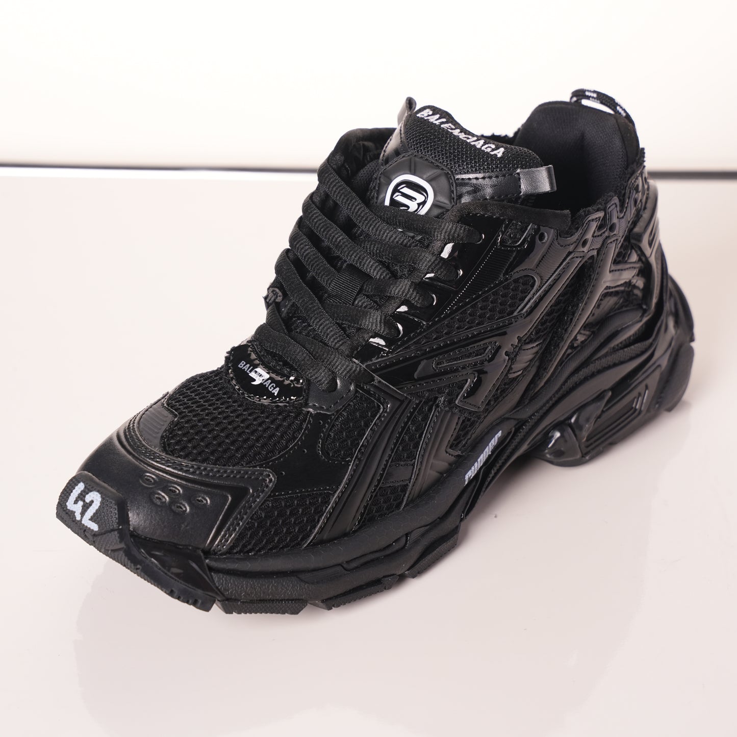 Balenciaga Runner Sneaker All Black 772767 W3RNY 0135