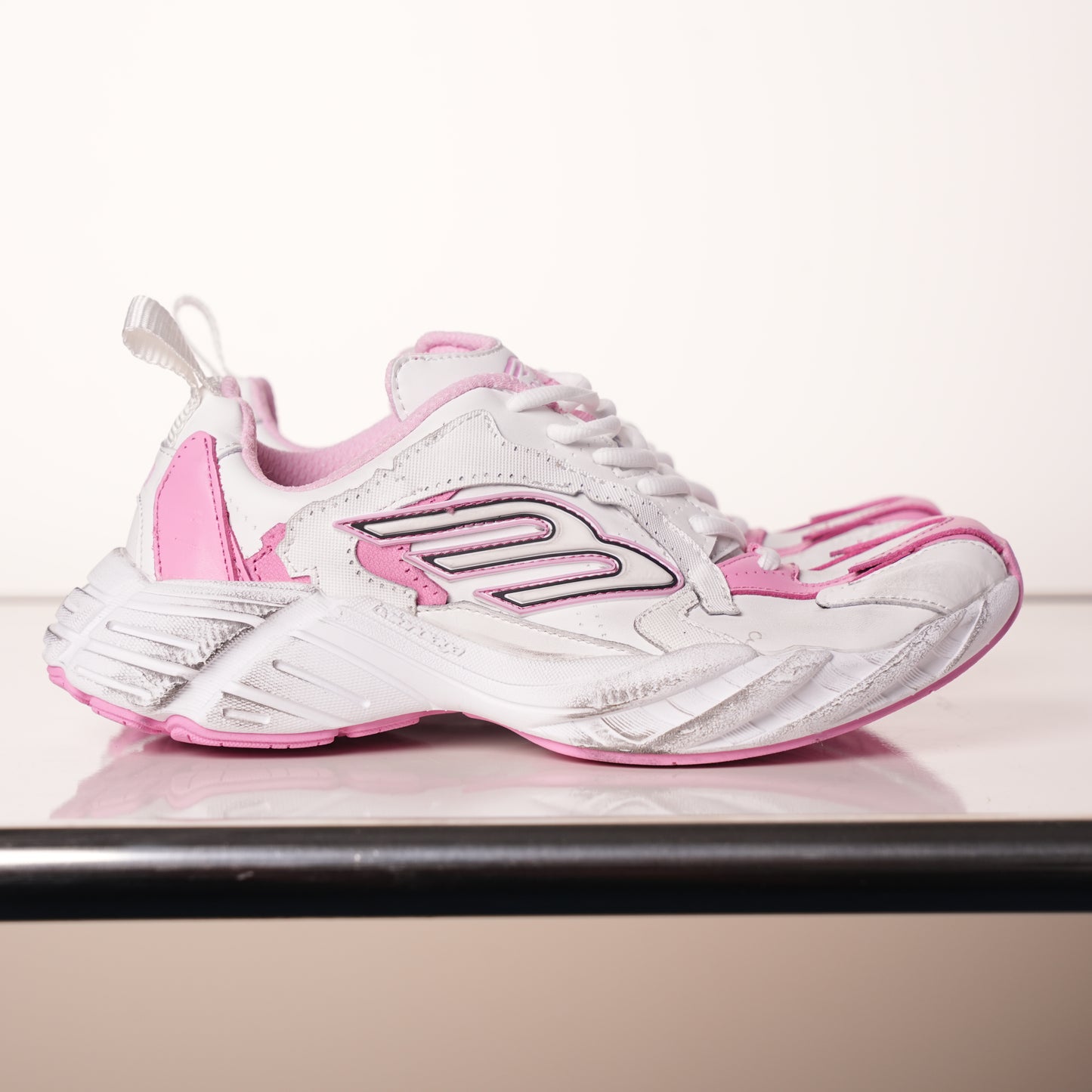 Balenciaga Monday shoe White Pink