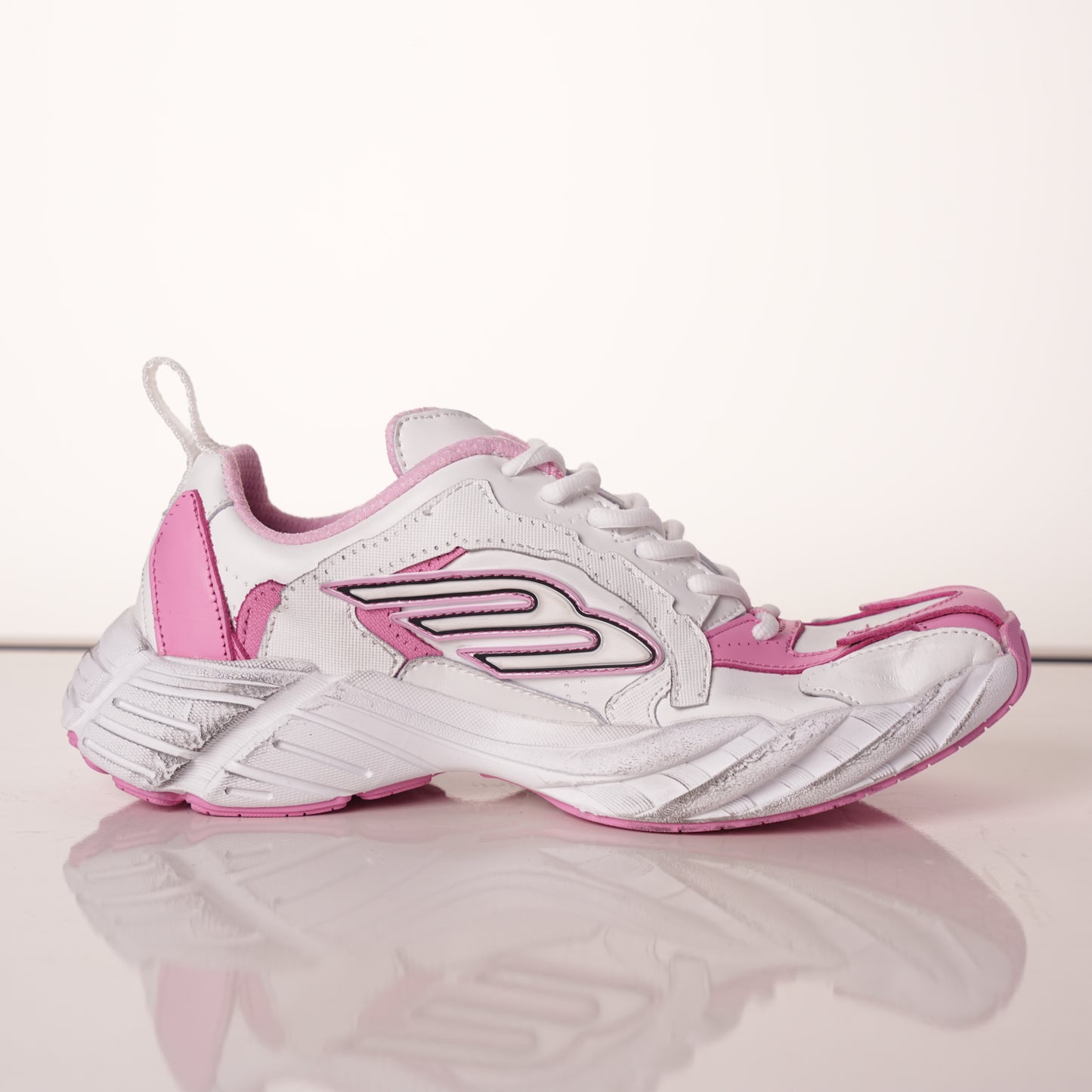 Balenciaga Monday shoe White Pink