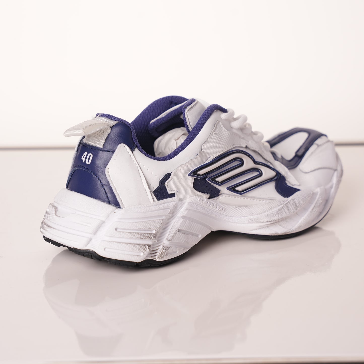 Balenciaga Monday shoe White Blue