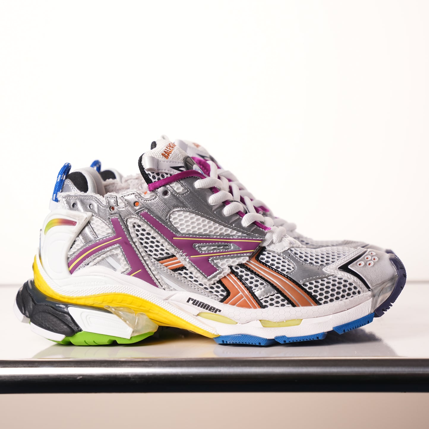 Balenciaga Runner Silver Purple