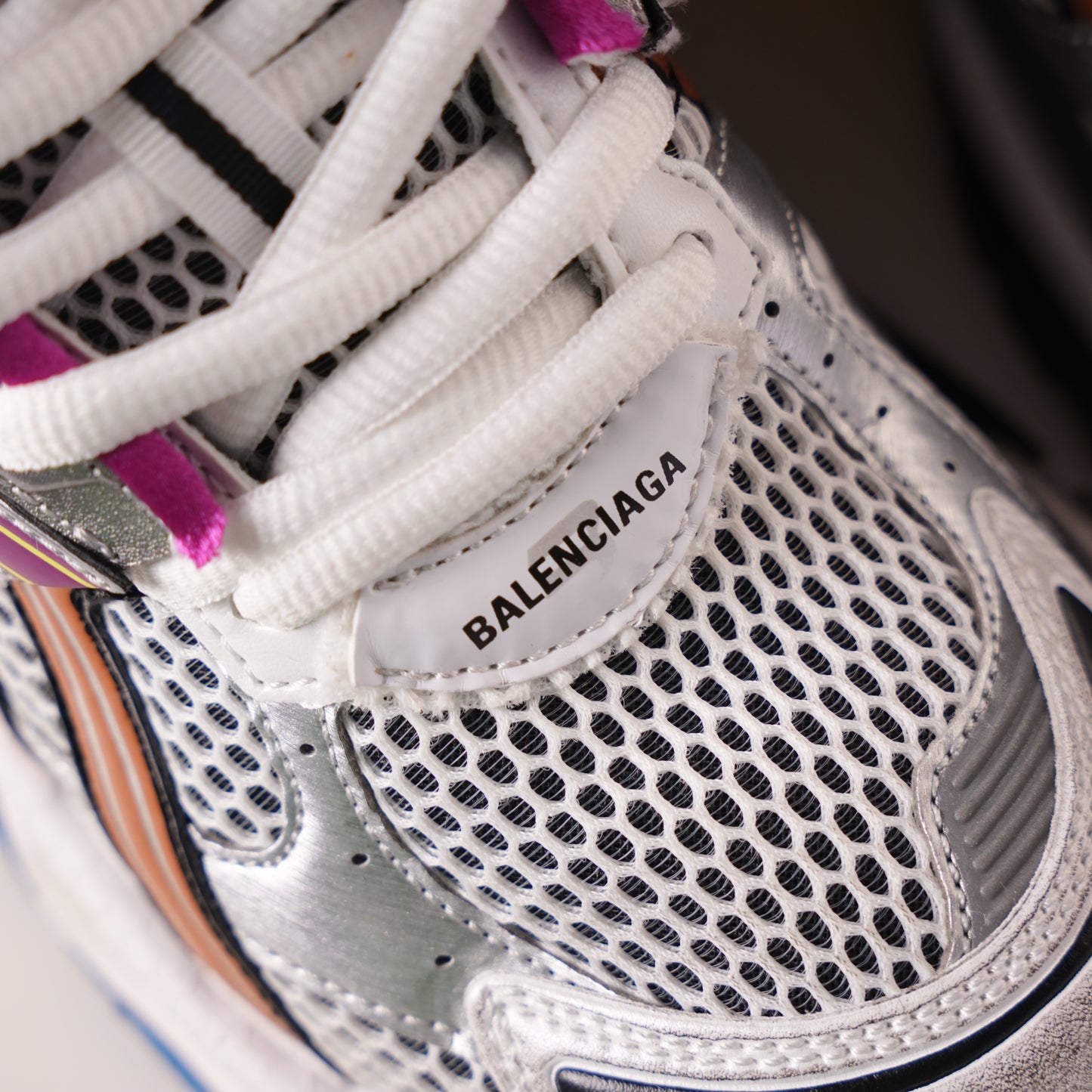 Balenciaga Runner Silver Purple