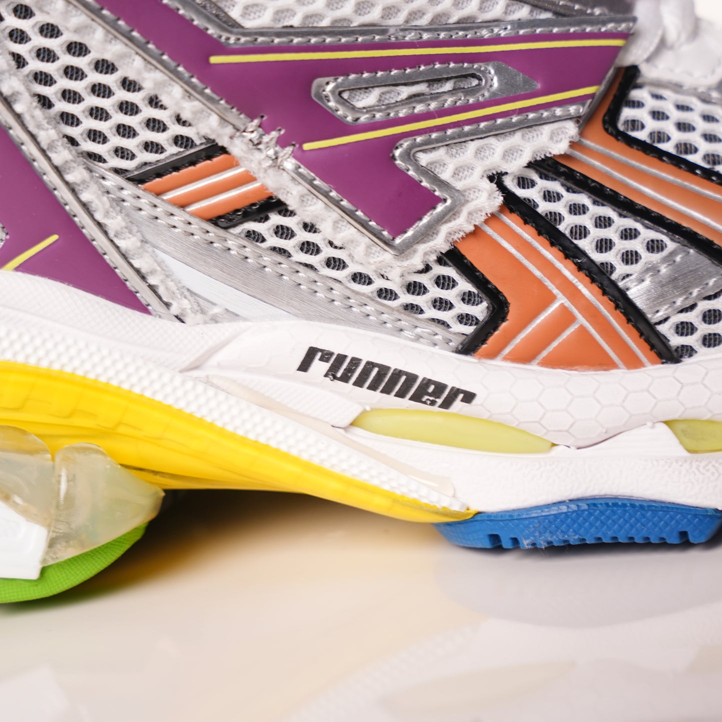 Balenciaga Runner Silver Purple