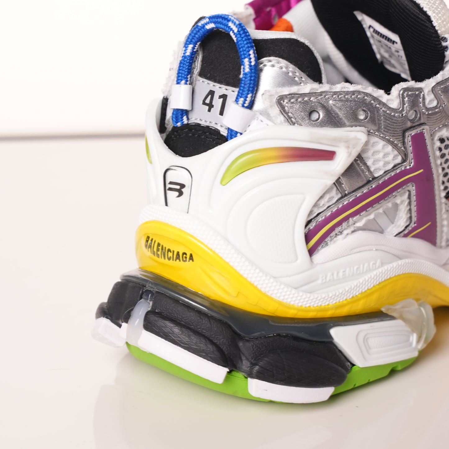Balenciaga Runner Silver Purple