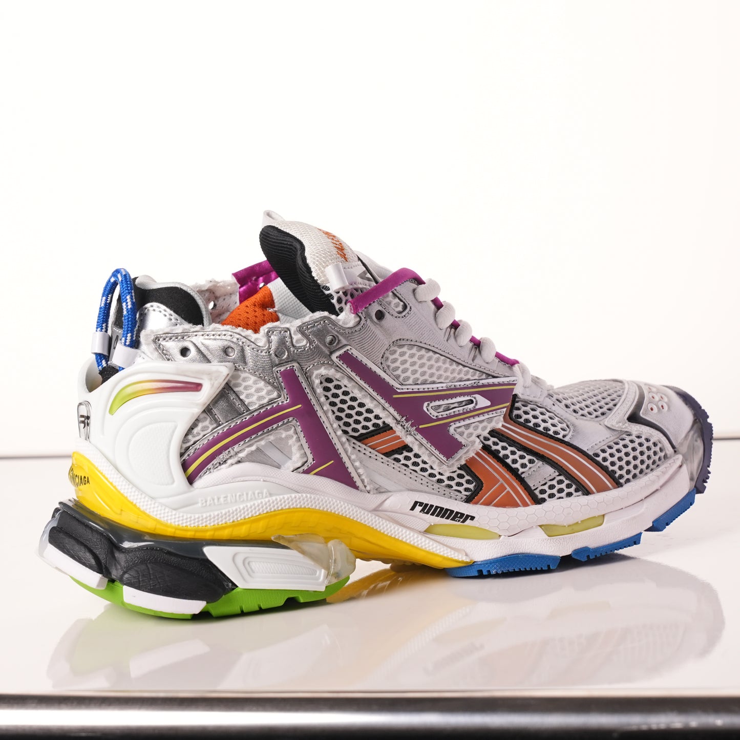 Balenciaga Runner Silver Purple