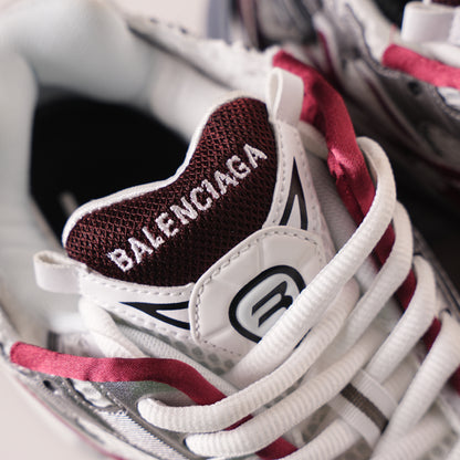 Balenciaga Runner White Wine Red