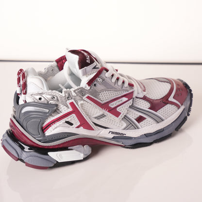 Balenciaga Runner White Wine Red