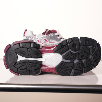 Balenciaga Runner White Wine Red