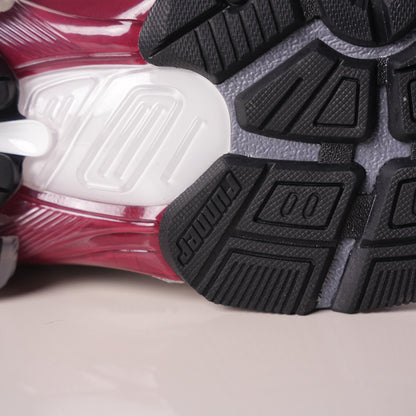 Balenciaga Runner White Wine Red