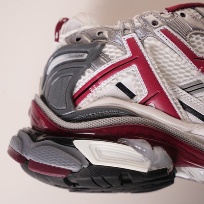 Balenciaga Runner White Wine Red