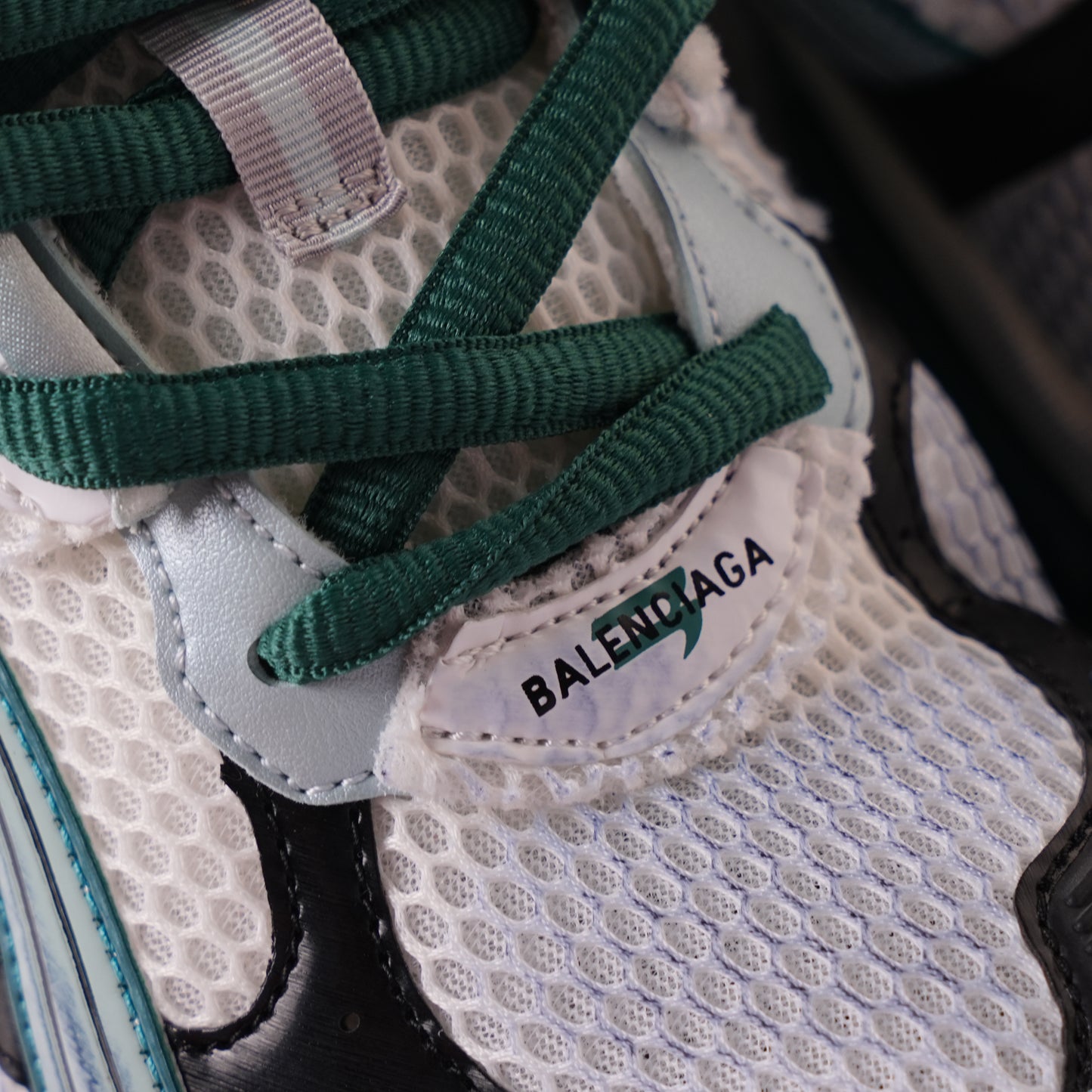 Balenciaga Runner Sneaker 'White Green Blue' 772774 W3RMU 0623