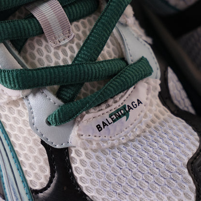 Balenciaga Runner Sneaker 'White Green Blue' 772774 W3RMU 0623