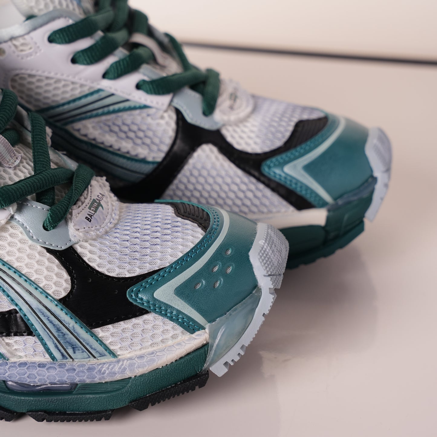 Balenciaga Runner Sneaker 'White Green Blue' 772774 W3RMU 0623