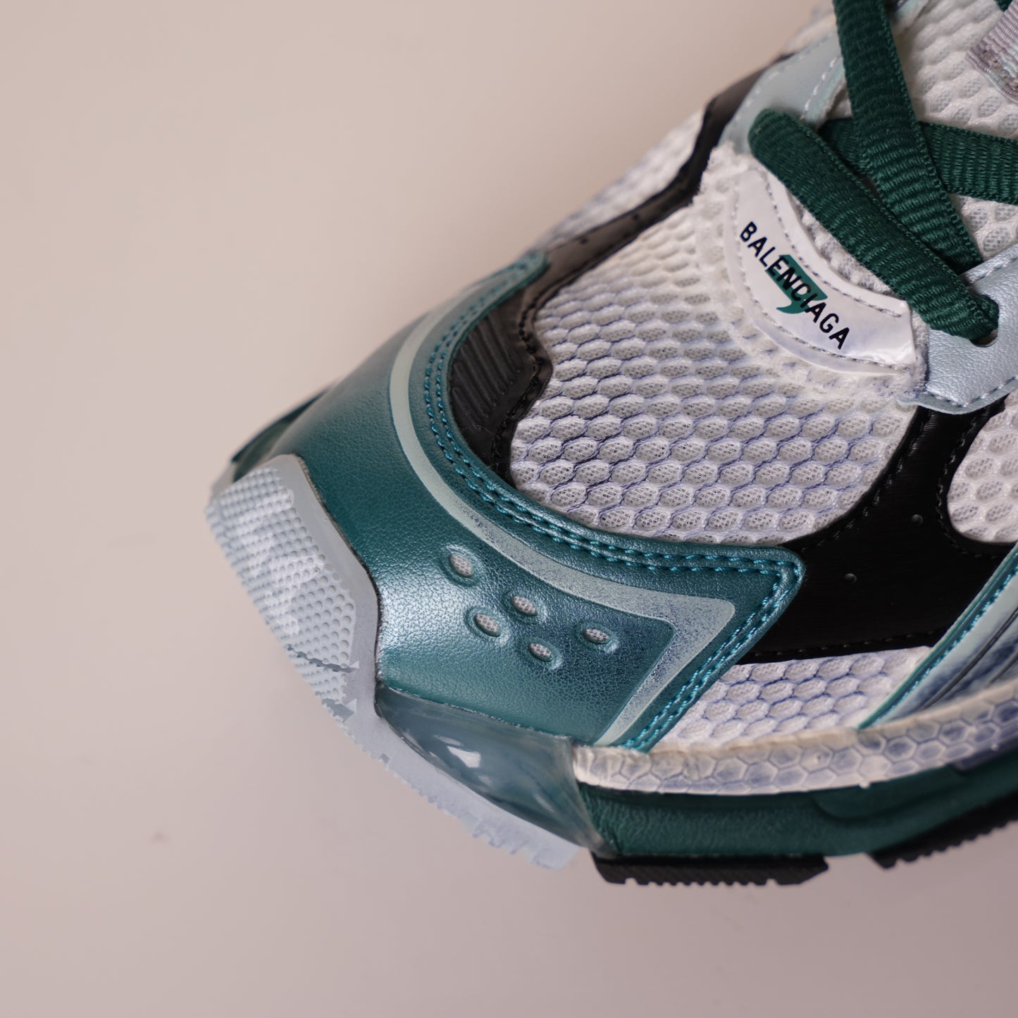 Balenciaga Runner Sneaker 'White Green Blue' 772774 W3RMU 0623