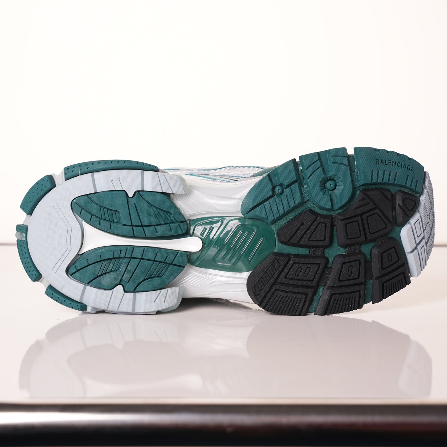Balenciaga Runner Sneaker 'White Green Blue' 772774 W3RMU 0623