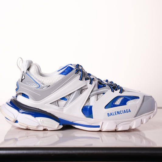 Balenciaga Track Sneaker White Grey Blue