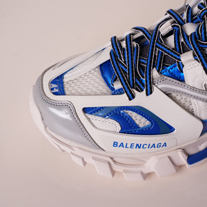 Balenciaga Track Sneaker White Grey Blue