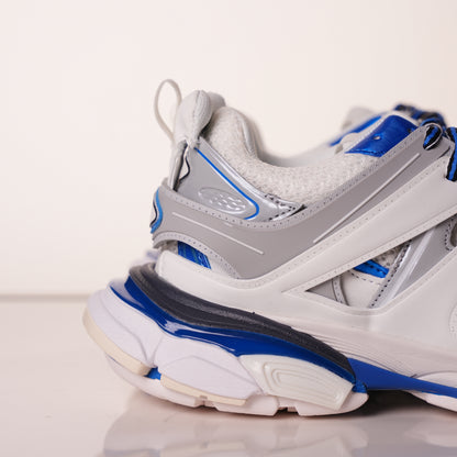 Balenciaga Track Sneaker White Grey Blue