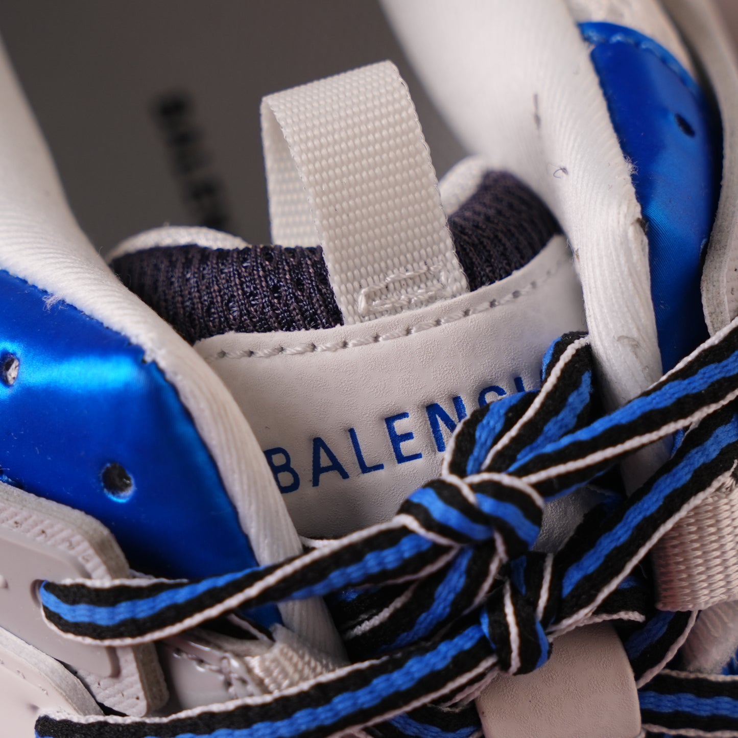 Balenciaga Track Sneaker White Grey Blue