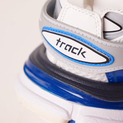 Balenciaga Track Sneaker White Grey Blue