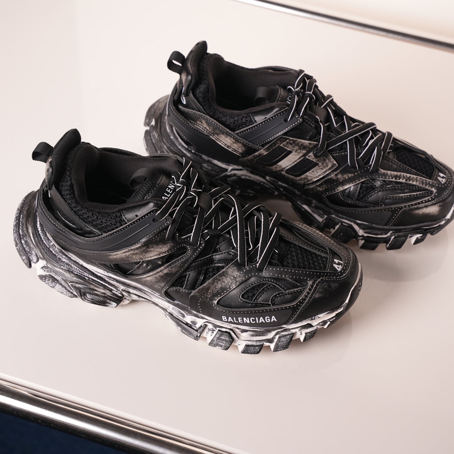 Balenciaga Track Faded Black