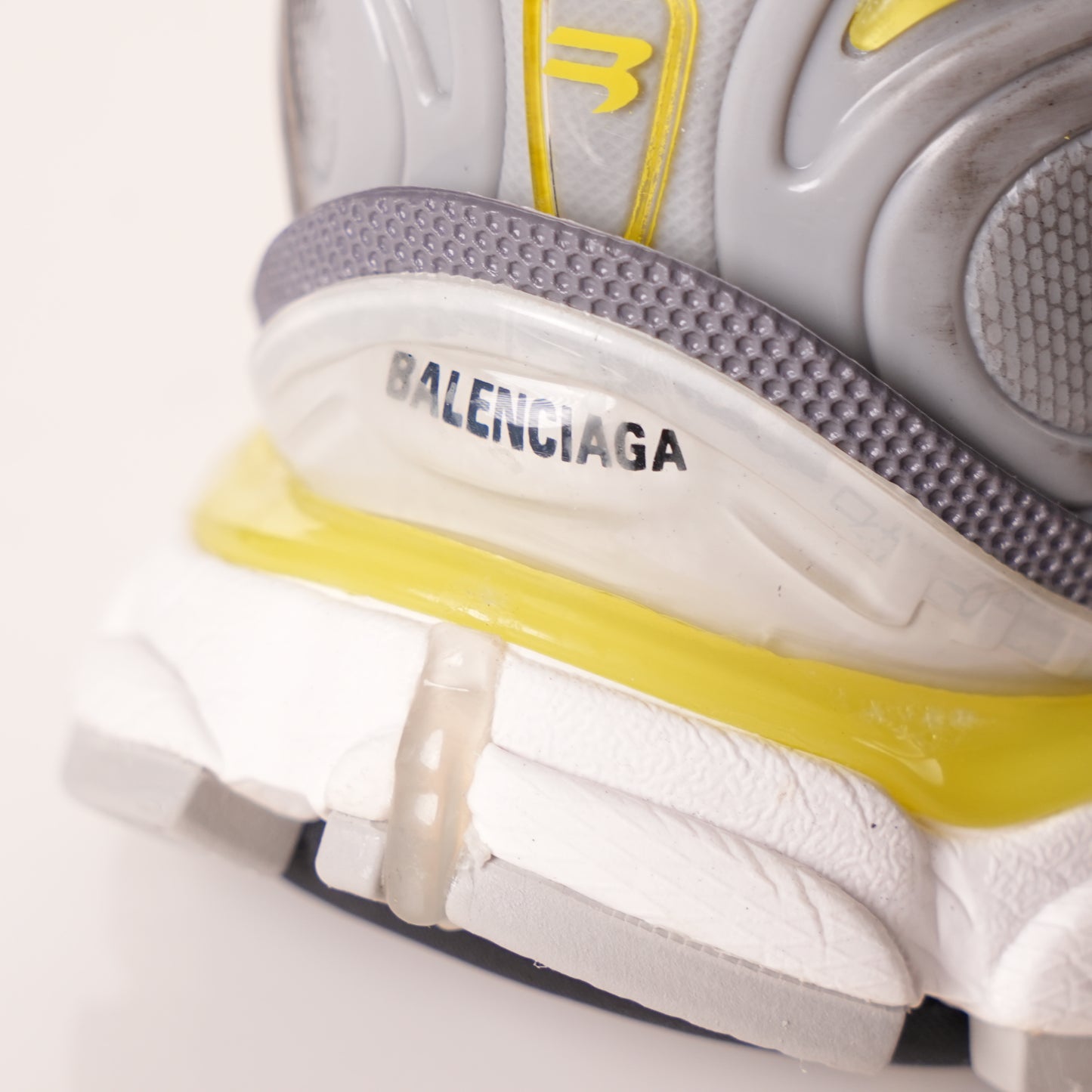 Balenciaga Runner Sneaker Grey Black Yellow 772767 W3RMU 1279