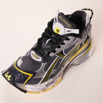 Balenciaga Runner Sneaker Grey Black Yellow 772767 W3RMU 1279