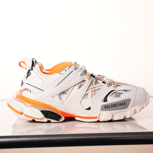 Balenciaga Track White Orange 542436 W1GB7 9059 (No LED)