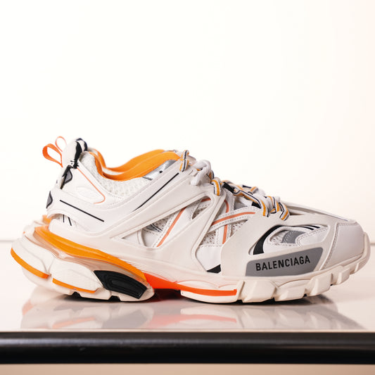 Balenciaga Track White Orange 542436 W1GB7 9059 (No LED)