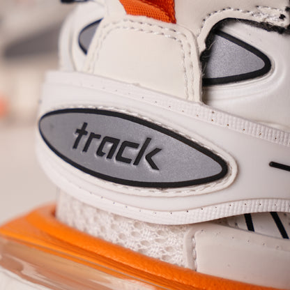 Balenciaga Track White Orange 542436 W1GB7 9059 (No LED)