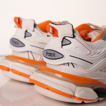 Balenciaga Track White Orange 542436 W1GB7 9059 (No LED)