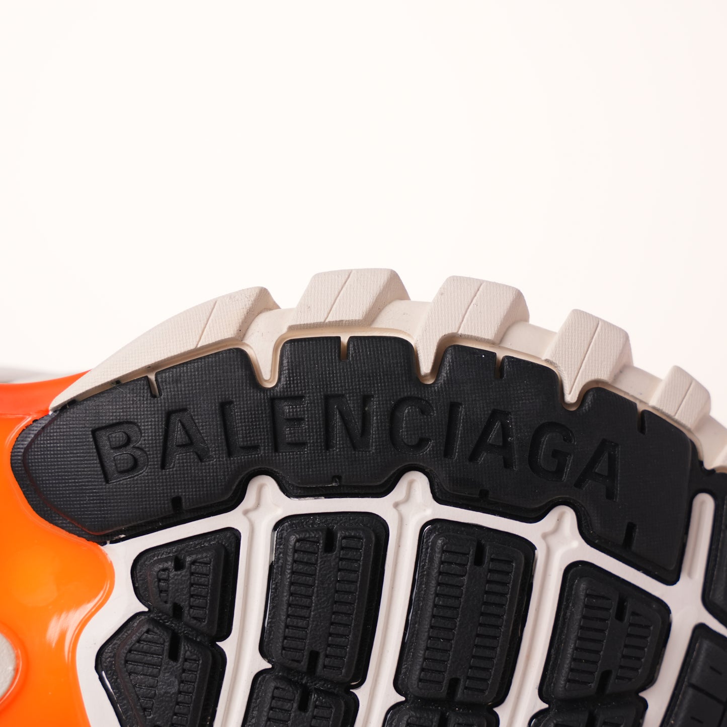 Balenciaga Track White Orange 542436 W1GB7 9059 (No LED)
