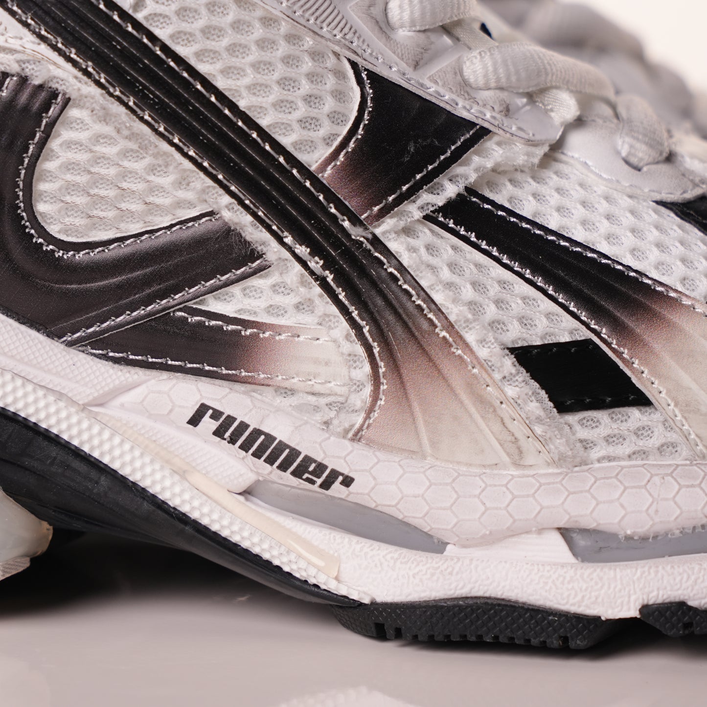 Balenciaga Runner Sneaker Grey White Black