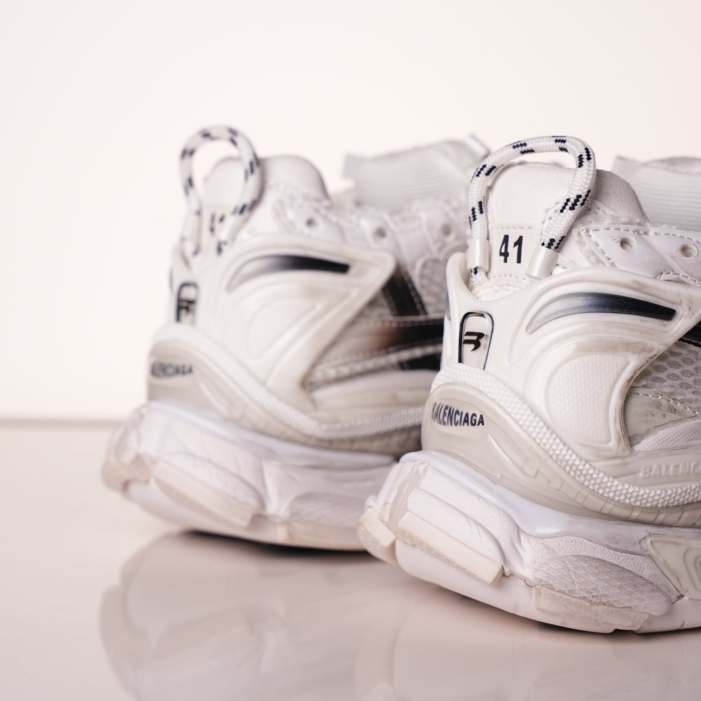 Balenciaga Runner Sneaker Grey White Black