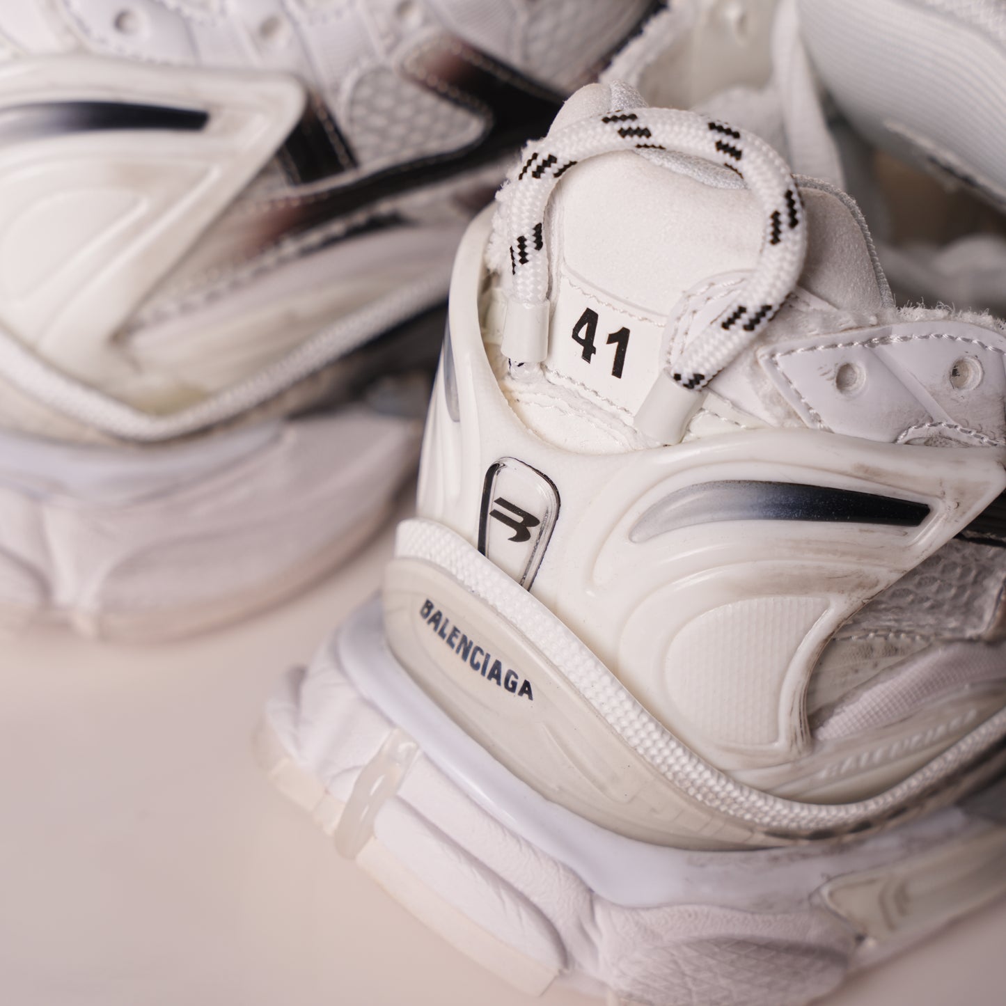 Balenciaga Runner Sneaker Grey White Black