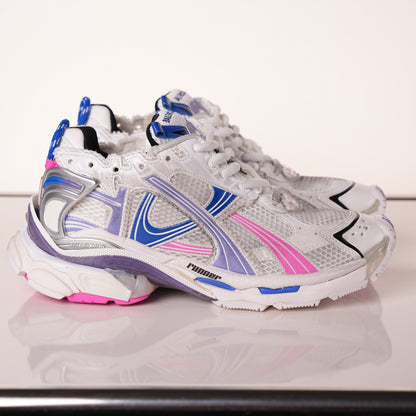 Balenciaga Runner Sneaker Purple Blue Powder 772767 W3RNY 6120