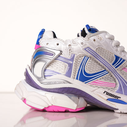 Balenciaga Runner Sneaker Purple Blue Powder 772767 W3RNY 6120