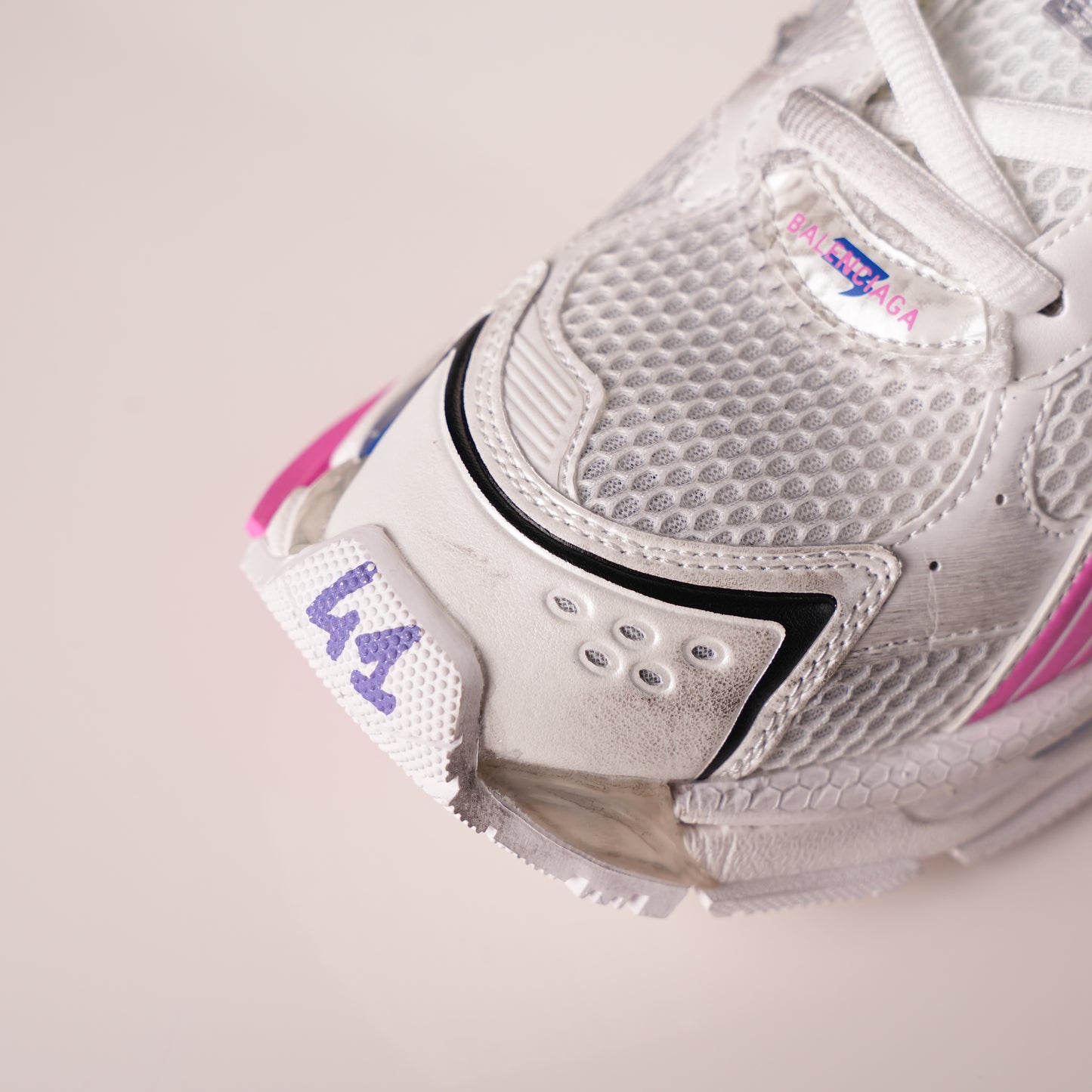 Balenciaga Runner Sneaker Purple Blue Powder 772767 W3RNY 6120
