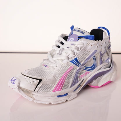 Balenciaga Runner Sneaker Purple Blue Powder 772767 W3RNY 6120
