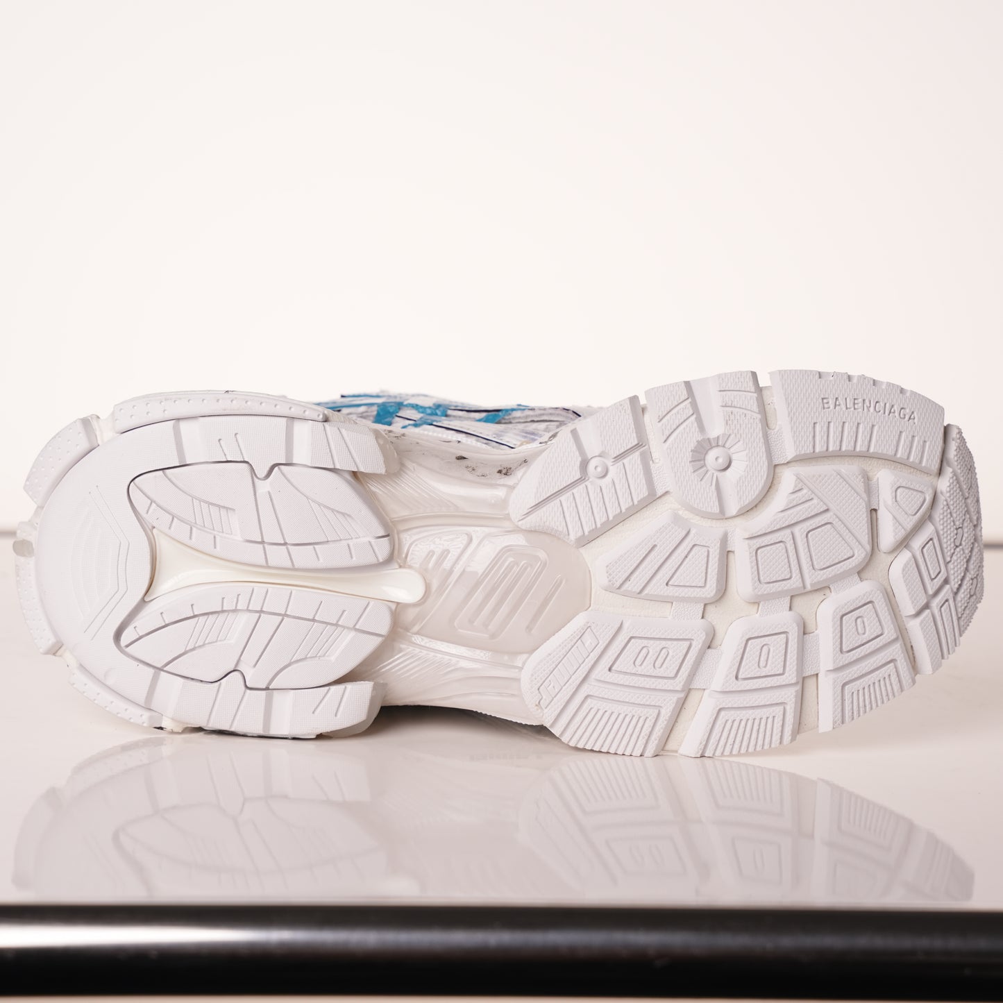 Balenciaga Runner Sneaker 'Graffiti - White Blue' 772774 W3RBQ 9040