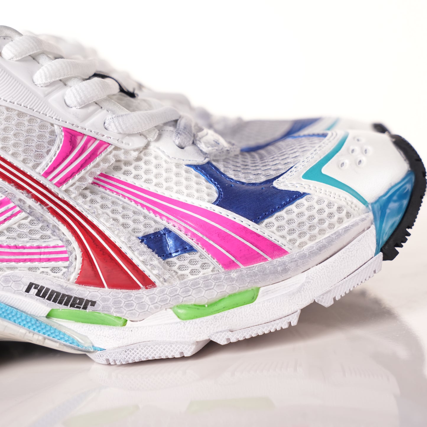 Balenciaga Runner Sneaker 'White Multi-Color' 772774 W3RBW 9645