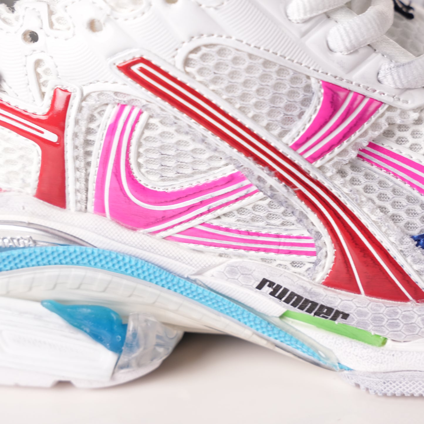 Balenciaga Runner Sneaker 'White Multi-Color' 772774 W3RBW 9645