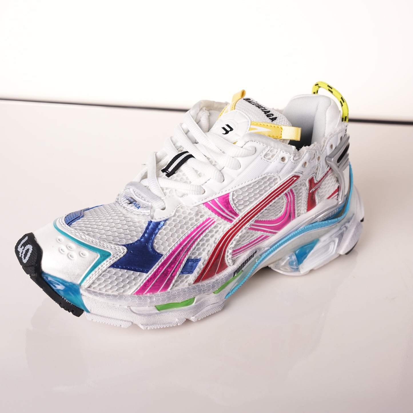 Balenciaga Runner Sneaker 'White Multi-Color' 772774 W3RBW 9645